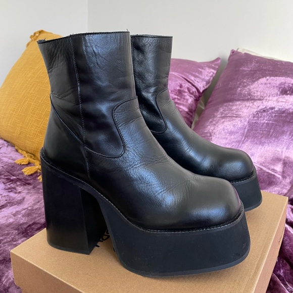 Steve Madden platform Liona Boots size 9 - Picture 2 of 4